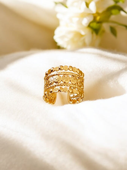 Victoria Gold-Plated Ring