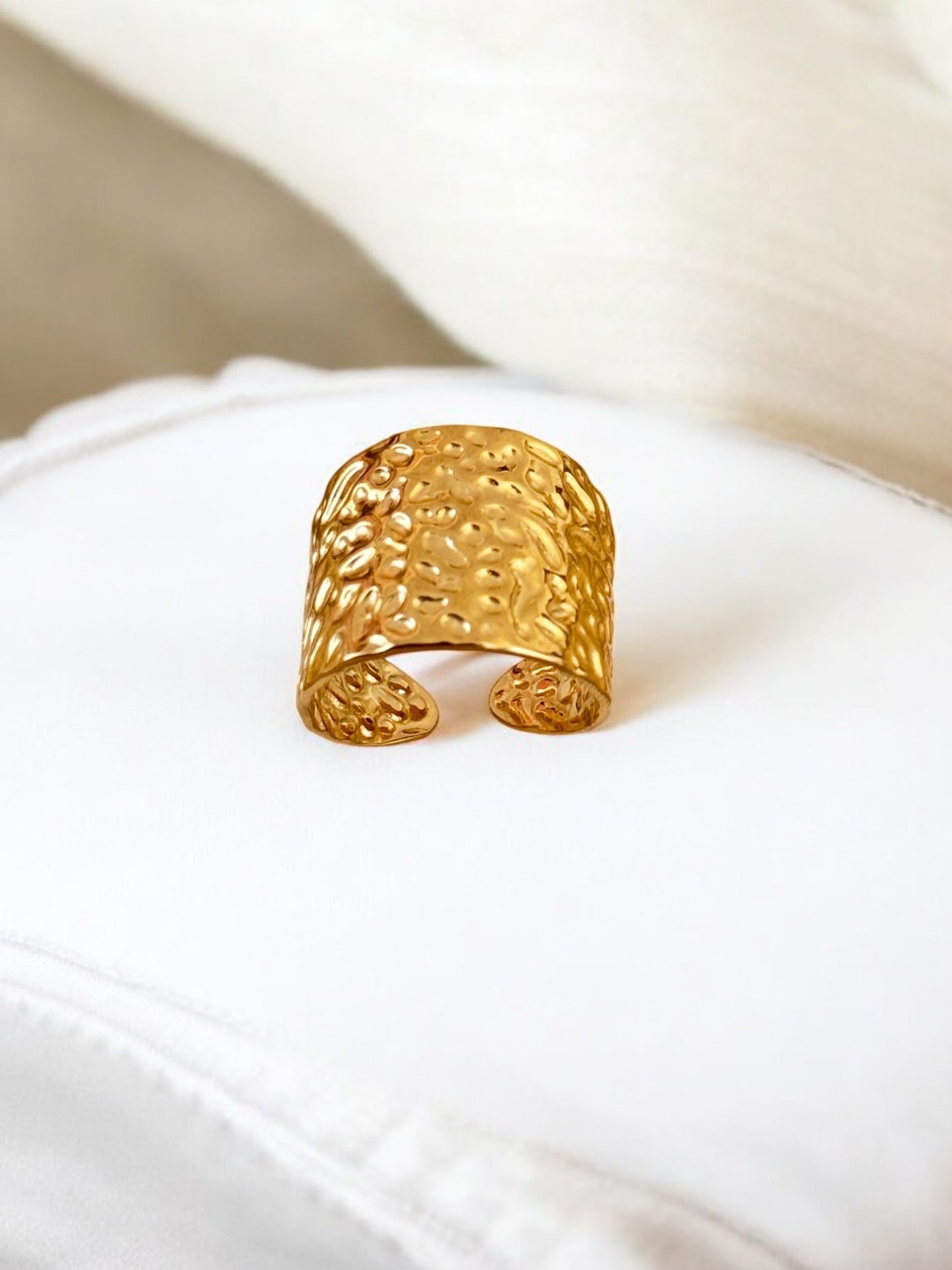 Gold-Plated Foil Ring